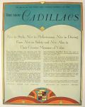 1929 Cadillac Ad ~ Deco Art