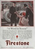 1928 Firestone Tires Ad ~ A Word in Season