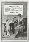 1918 Grape Nuts Cereal Ad ~ The Man of Tomorrow