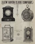 1882 New Haven Clock Company Ad ~ Sprite, Carriage, Etc.