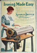 1919 Simplex Iron Ad ~ Ironing Made Easy
