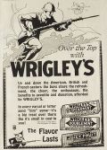 1918 WWI Wrigley's Gum Ad ~ Over the Top