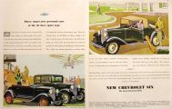 1931 Chevy Six Ad ~ Coupe, Phaeton, Cabriolet