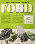 1941 Ford Economy Truck Ad ~ Stake, Pick-Up, Tractor Trailer, Sedan Delivery