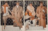 1928 Kuppenheimer Menswear Ad ~ Leyendecker ~ Borzoi