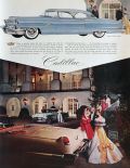1956 Cadillac Ad ~ Greenbrier Hotel