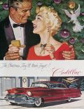 1956 Cadillac Ad ~ Under The Christmas Tree