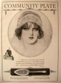 1927 Community Plate Ad ~ Paul Revere