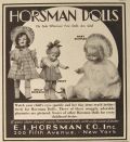 1930 Vintage Horsman Doll Ad ~ Dimples, Peggy, Rosebud