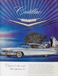 1960 Vintage Cadillac Ad ~ Elegance is the Word