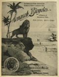 1896 Monarch Bicycle Ad ~ Lion on Beach