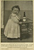 1898 Otto Huber Extract of Malt Ad ~ Cute Baby