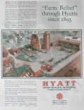 1929 Hyatt Roller Bearings Ad ~ Farm Scene