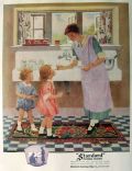 1924 Standard Plumbing Ad ~ Elizabeth Shippen Green
