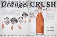 1924 Ward's Orange Crush Ad ~ Hits the Spot