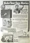 1917 Movette Movie Camera Ad ~ Make Your Own Movies