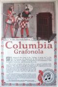 1916 Columbia Grafonola Ad ~ Minstrels