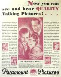 1929 Paramount Pictures Ad ~ The Doctor's Secret ~ Ruth Chatterton