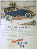 1924 Willys Overland Blue Bird Ad ~ A Big Prize