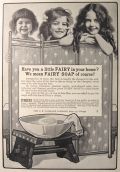 1904 Fairy Soap Ad ~ 3 Adorable Girls