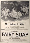 1899 Fairbank's Fairy Soap Ad ~ Fairies Fly on Bees