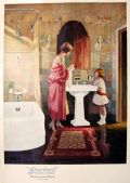 1924 Standard Plumbing Ad ~ Mom & Child