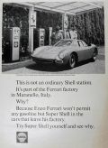 1965 Shell Gasoline Ad ~ Ferrari 250/LM