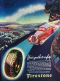 1935 Firestone Tires Ad ~ Your Guide to Safety