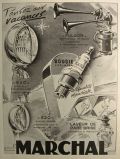1951 Vintage Marchal Auto Parts French Ad