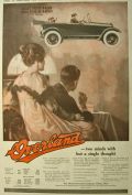 1917 Willys Overland Ad ~ Two Minds, Single Thought