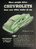 1948 Vintage Chevrolet Chevy Ad ~ From Every Angle&mdash;Beautiful!