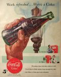 1948 Vintage Coke Coca Cola Ad ~ Factory Whistle