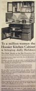 1915 Hoosier Cabinet Ad