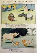 James Swinnerton Near-to-Nature Babies ~ Tapir & Buffalo