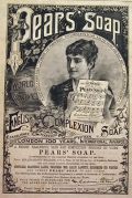 1885 Pears Soap Ad ~ Adelina Patti