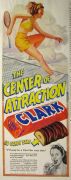 1947 Vintage Clark Bar Ad ~ Tennis Player