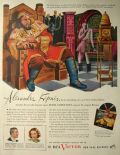 1945 RCA Red Seal Records Ad ~ Alexander Kipniss in Boris Godounoff
