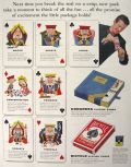 1954 Congress & Bicycle Playing Cards Ad ~ Break the Seal