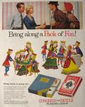 1955 Congress & Bicycle Playing Cards Ad