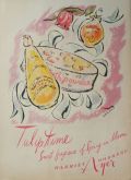 1945 Harriet Hubbard Ayer Tulip Time Ad ~ Sweet Fragrance