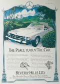 1978 Beverly Hills Ltd. Mercedes Benz Ad