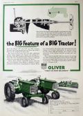 1952 Vintage Oliver "77" & "88" Tractor Ad ~