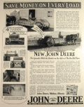 1929 John Deere Tractor Ad ~ Three-Beater Spreader