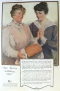 1917 Bemis Bags Ad ~ Baking Day!