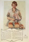 1917 Bemis Bags Ad ~ Flour Bags ~ Bread