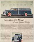1937 Diamond T Truck Ad ~ Greater Beauty