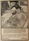 1911 Ivory Soap Ad ~ Baby in Tub