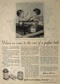 1931 Johnson's Baby Powder Ad