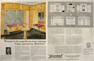 1931 Standard Plumbing Ad ~ Prize Winning Bathroom & Plans