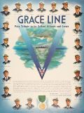 1943 WWII Grace Line Ad ~ Officers & Crews